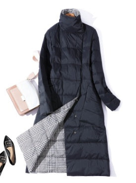 Duck Down Long Women Warm Winter puffer Jacket