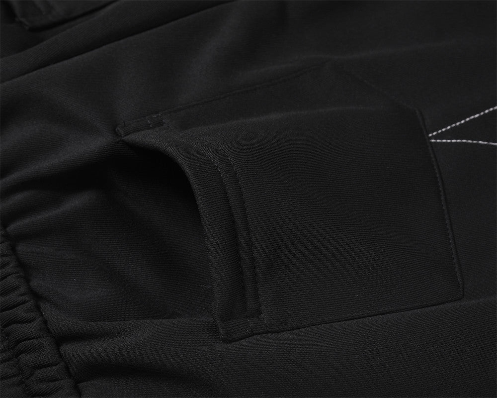Line Embroidery Casual Trousers For Men
