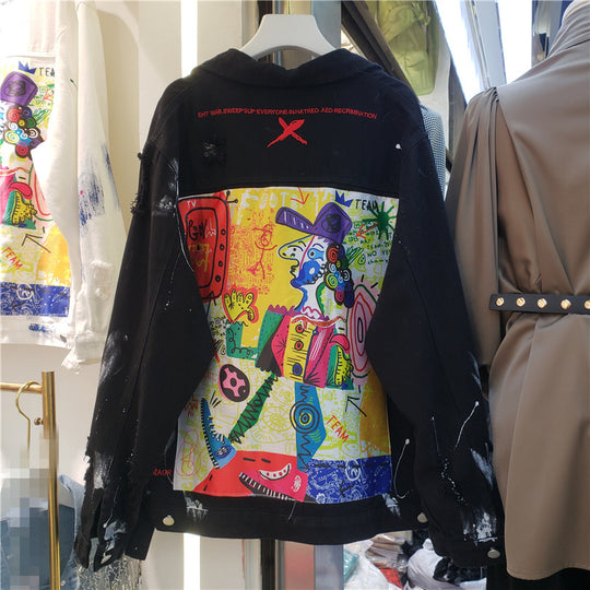 Cowboy Jacket For Women In Early Autumn Loose Fitting