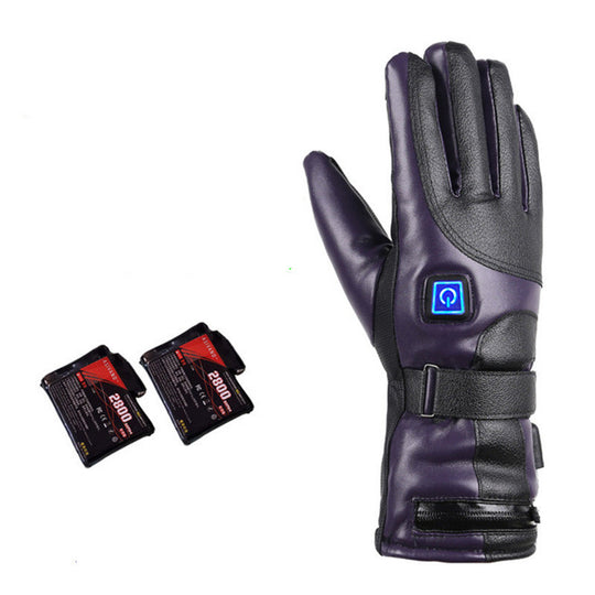 Lithium battery electric heating gloves for men and women