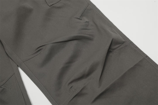 Workwear Straight Casual Trousers For Men