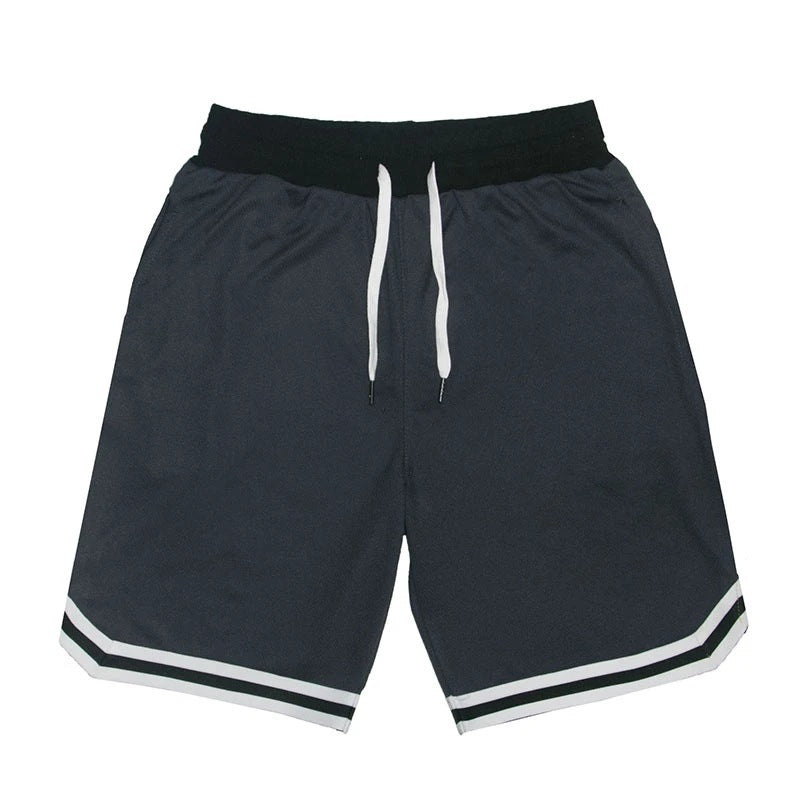 Sports Mesh Hanging Shorts Breathable Loose Five-point Pants Men