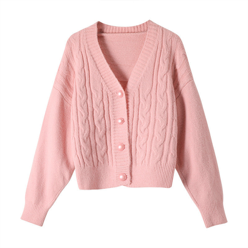 Twist Sweater Cardigan Jacket Women Autumn Jacket