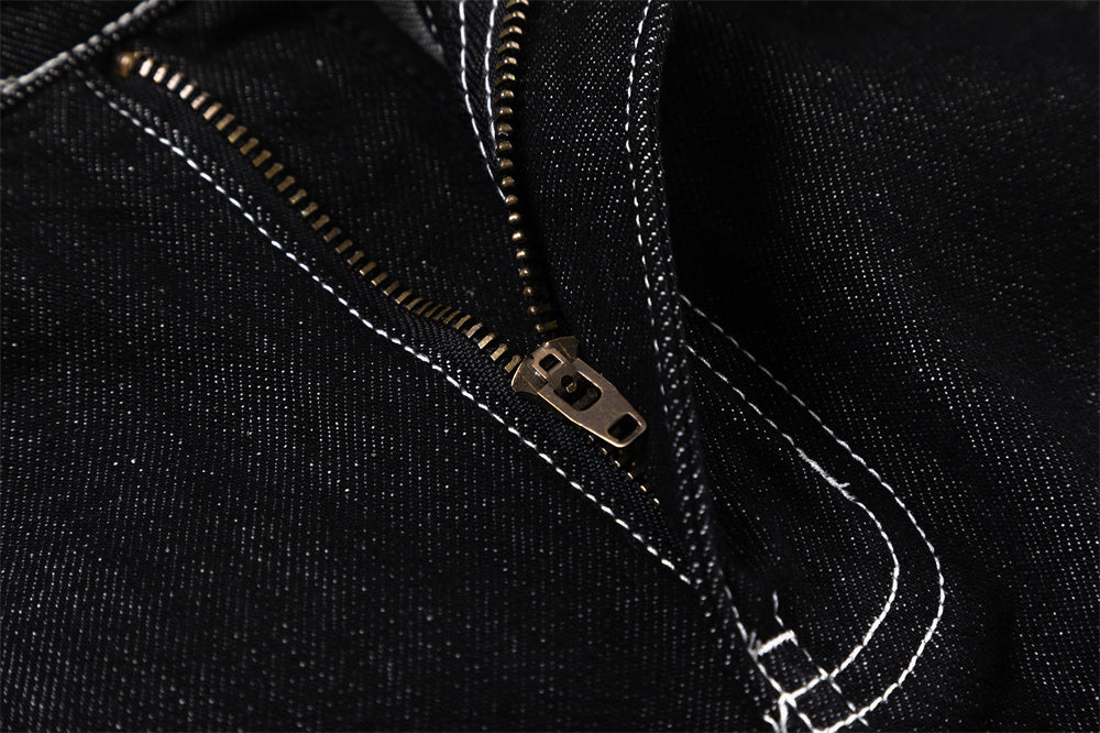 Stylish Multi-pocket Denim Trousers For Men