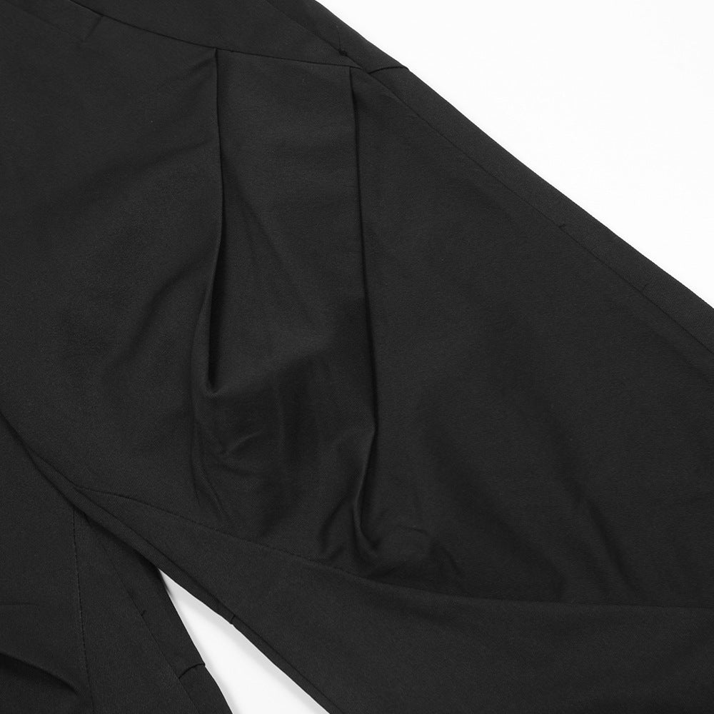 Fashion Solid Color Casual Trousers Men