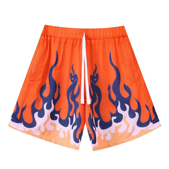 American Shorts Four-point Flame Men