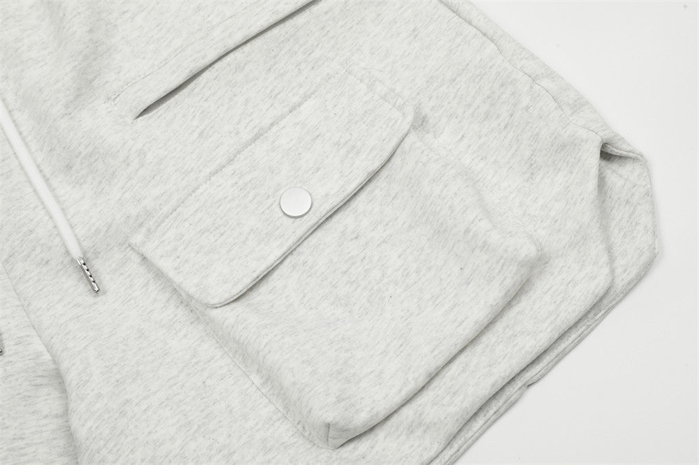 Functional Workwear With Pocket Shorts For Men