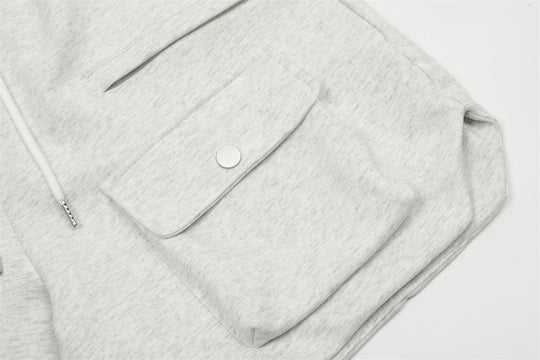 Functional Workwear With Pocket Shorts For Men