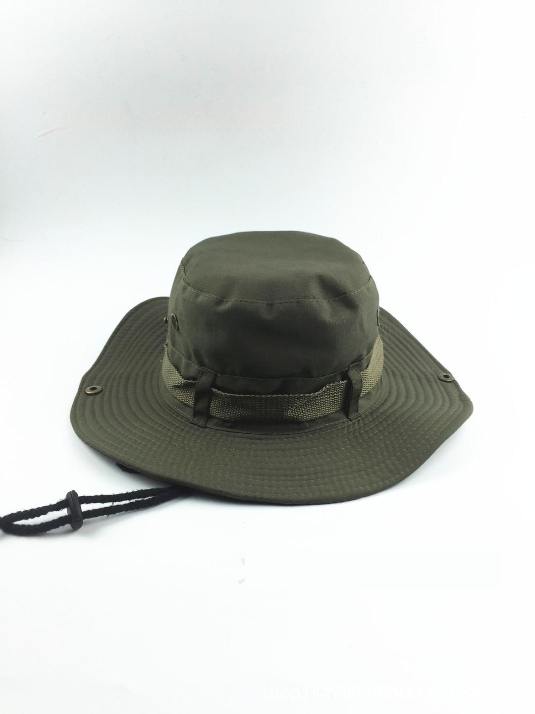 Boonie Hat Beige Broad-brimmed Hat Checked Cloth Men Women Mountaineering Outdoor Double-sided