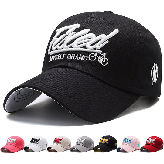 Men And Women's Sun Protection Casual Sunshade Embroidered Hat