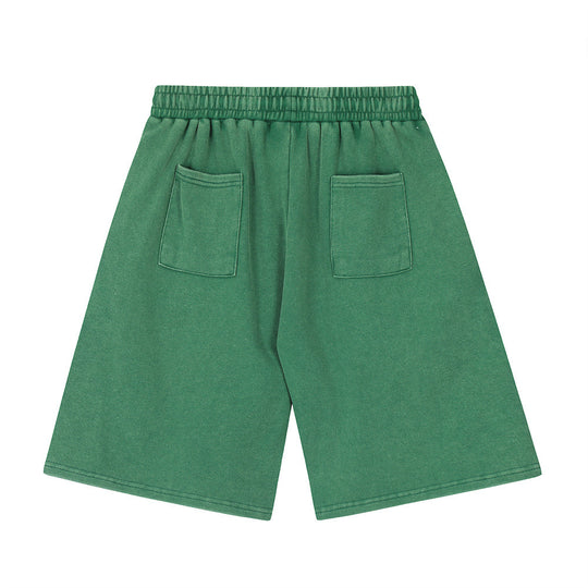 Fashion English Letter Loose Shorts Men