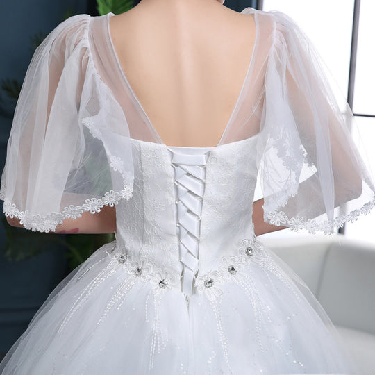 Lace wedding dress