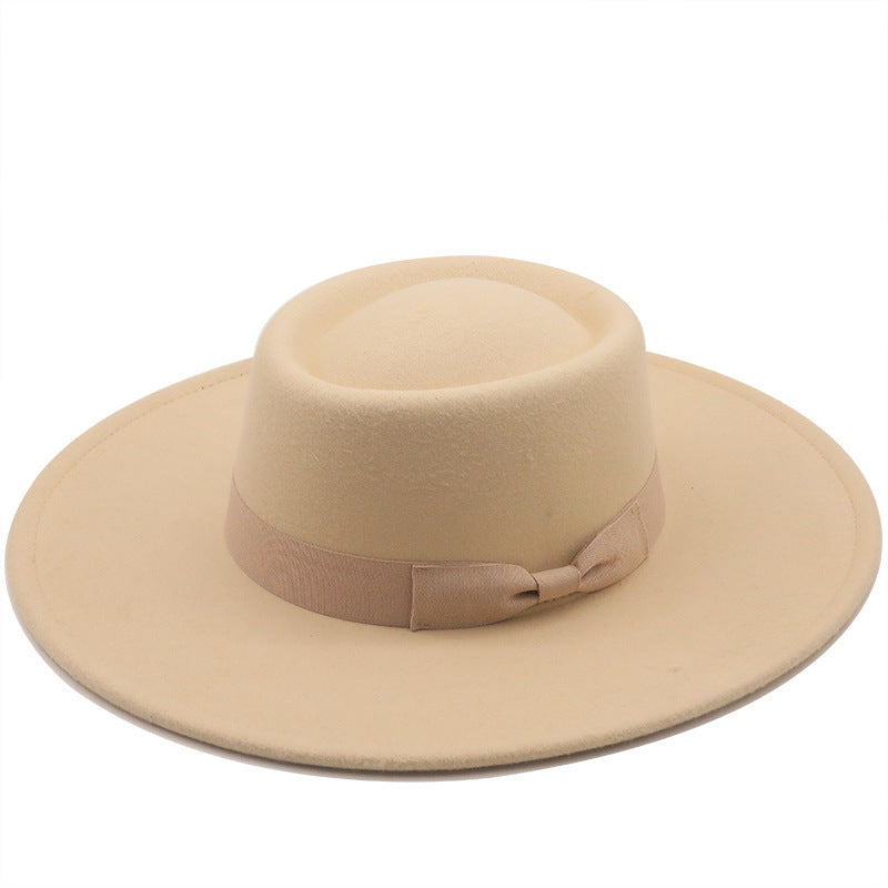 Top Hat Men And Women Concave Black Top Hat Felt Hat