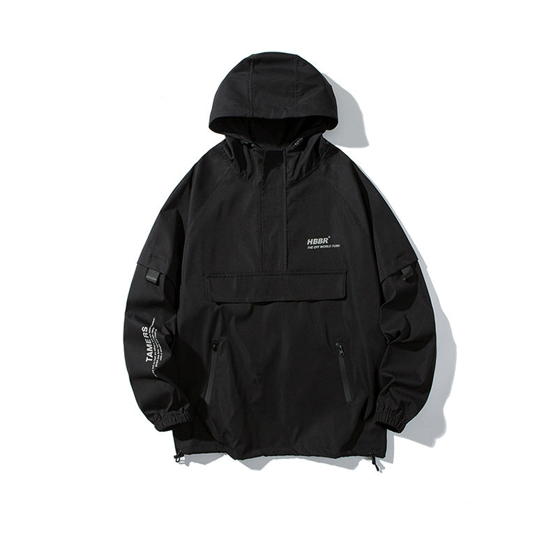 Women's Jacket Women Bf Loose Function Windproof Overalls