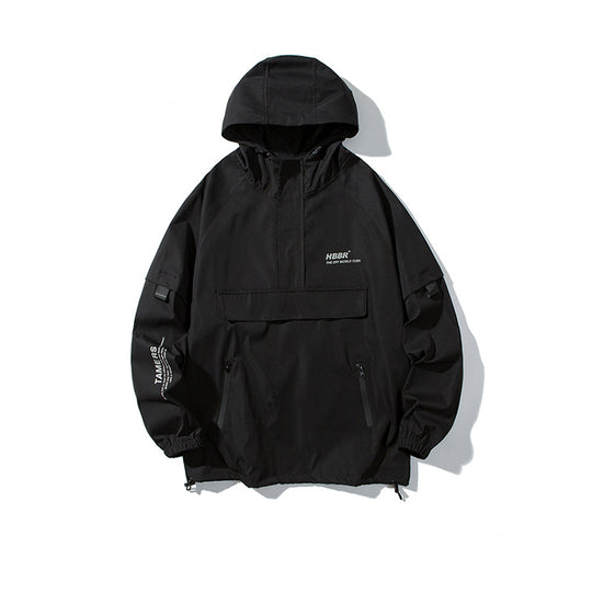 Women's Jacket Women Bf Loose Function Windproof Overalls