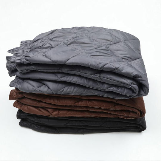 Down cotton trousers for women