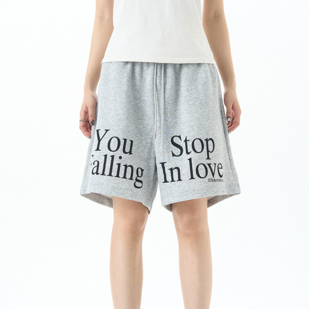 Summer Sport Letters Shorts For Men And Women