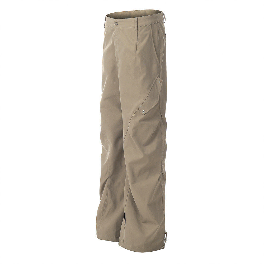 Fashion Personality Wide Leg Casual Trousers Men