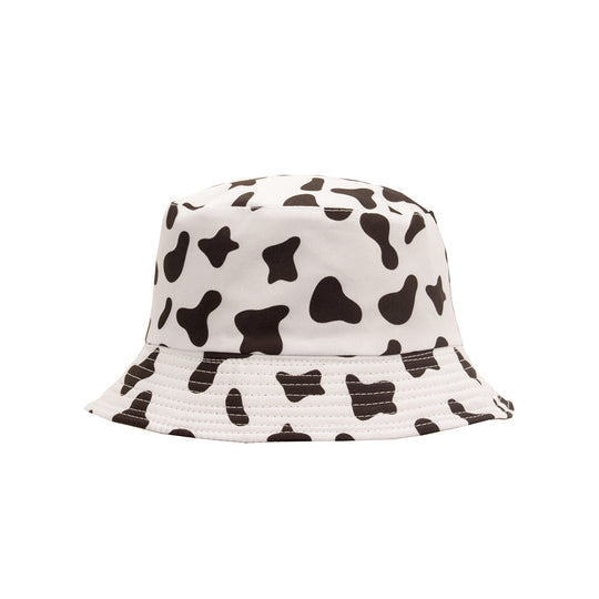 Cow Fisherman Hat Double-sided Men And Women