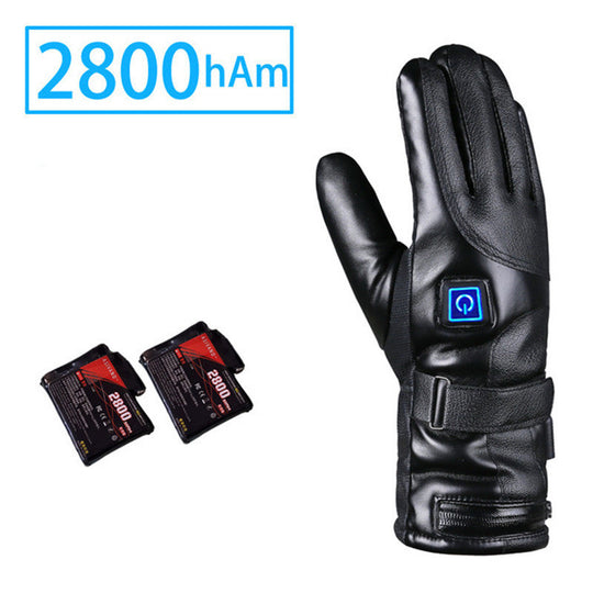 Lithium battery electric heating gloves for men and women