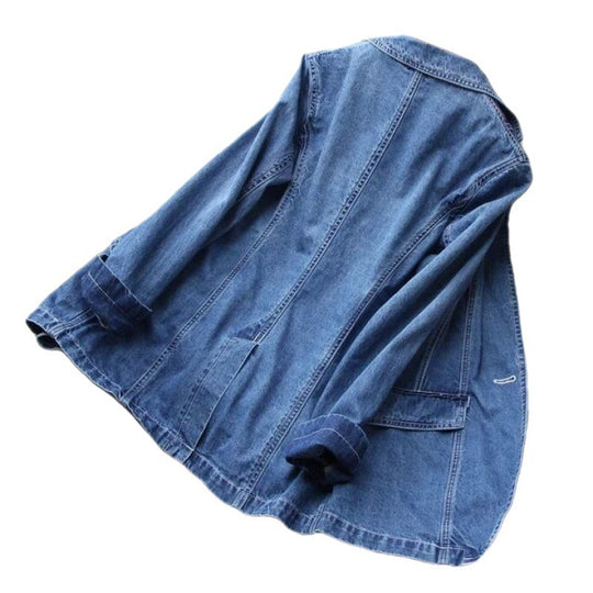 Denim Suit Jacket For Women Spring And Autumn New