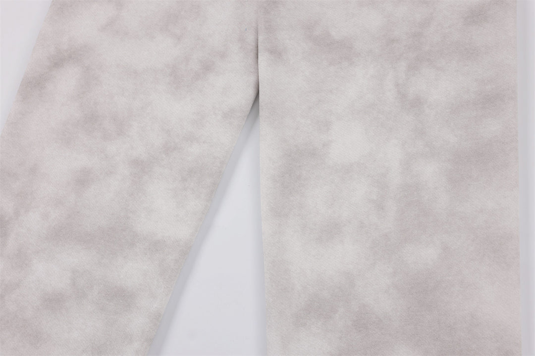 Stitching Fashion Striped Casual Trousers Men