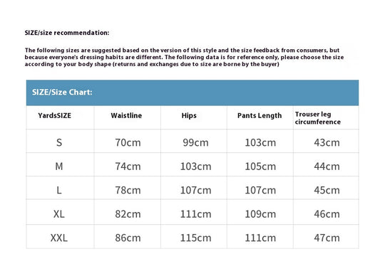 Washing Water Denim Straight-leg Trousers Men