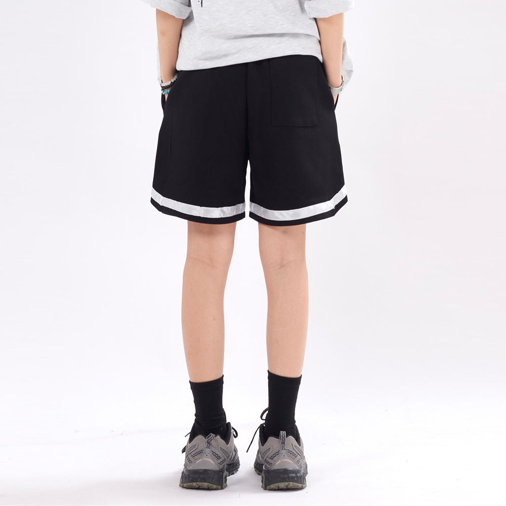 Gothic Lettered Casual Shorts For Men And Women