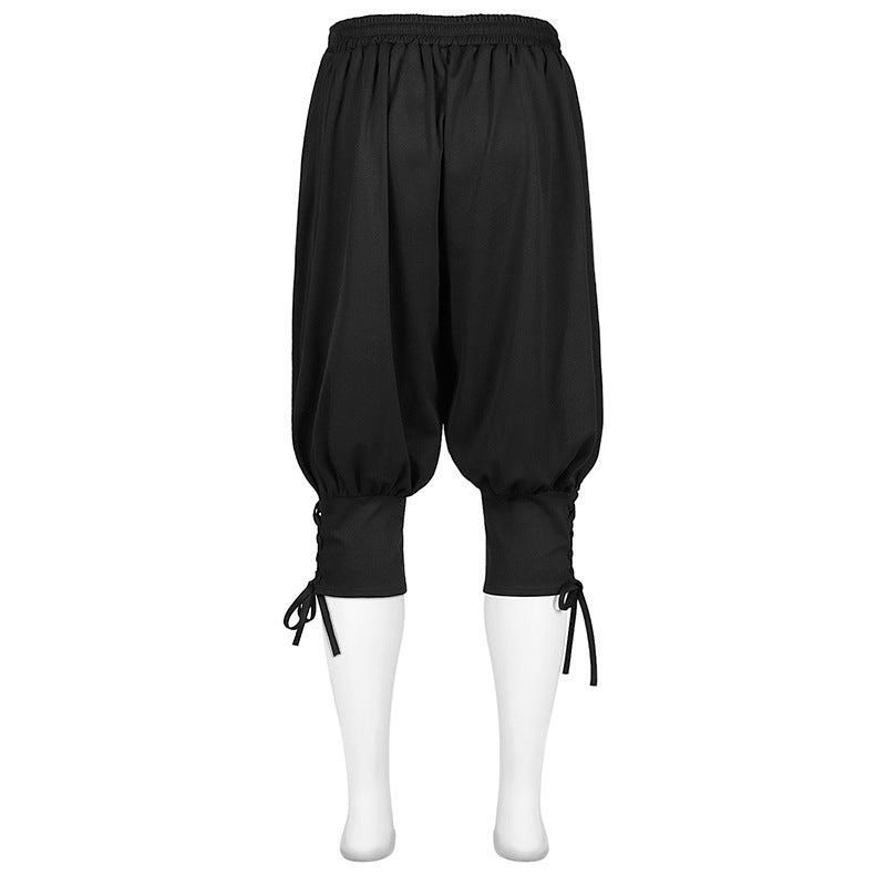Trousers Ankle Strap Casual Pants Men