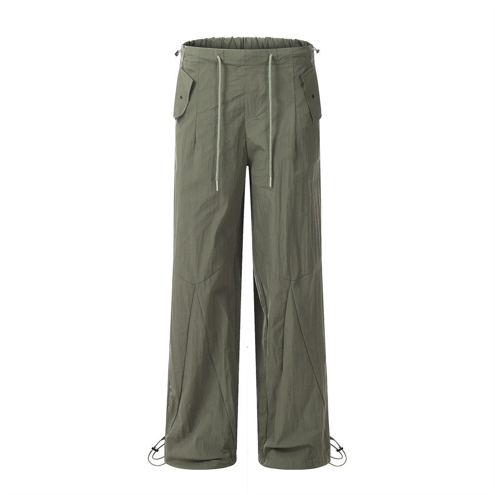 Fashion Personality Functional Casual Trousers Men