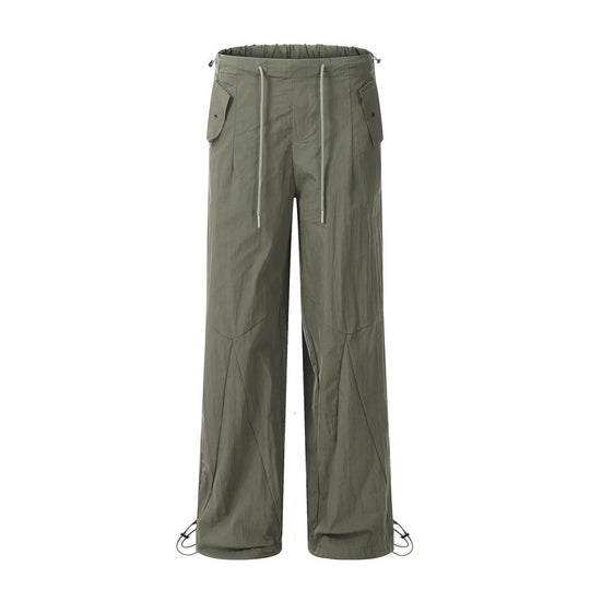 Fashion Personality Functional Casual Trousers Men
