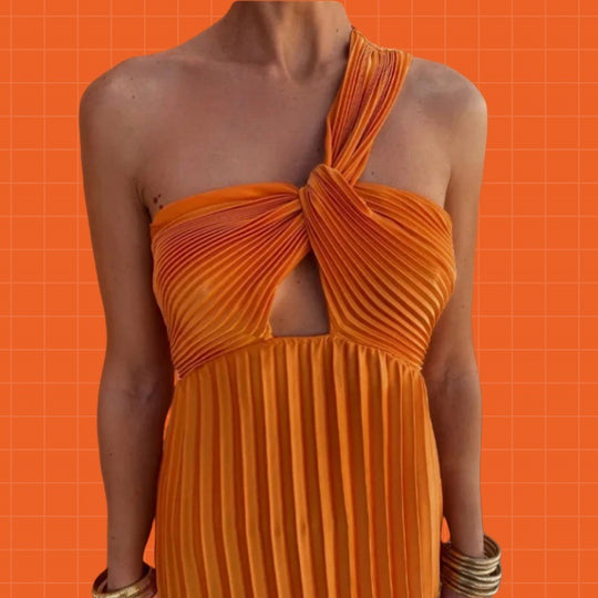 Gentle And Dignified Sleeveless Dress For Women Summer