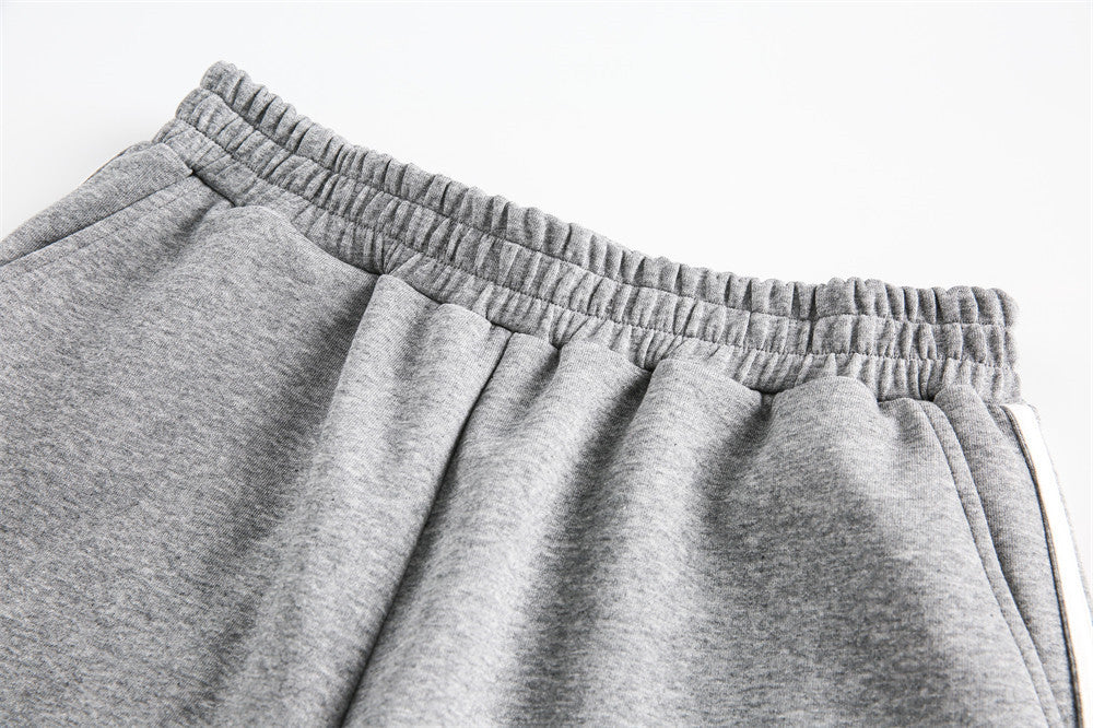 Side Striped Lace-up Casual Shorts Men
