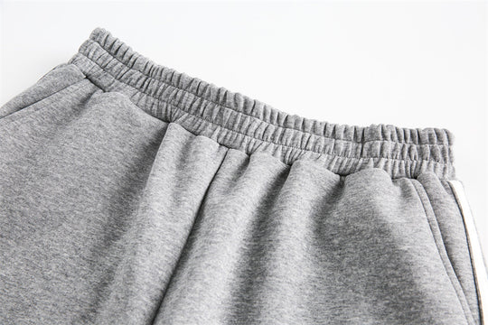 Side Striped Lace-up Casual Shorts Men