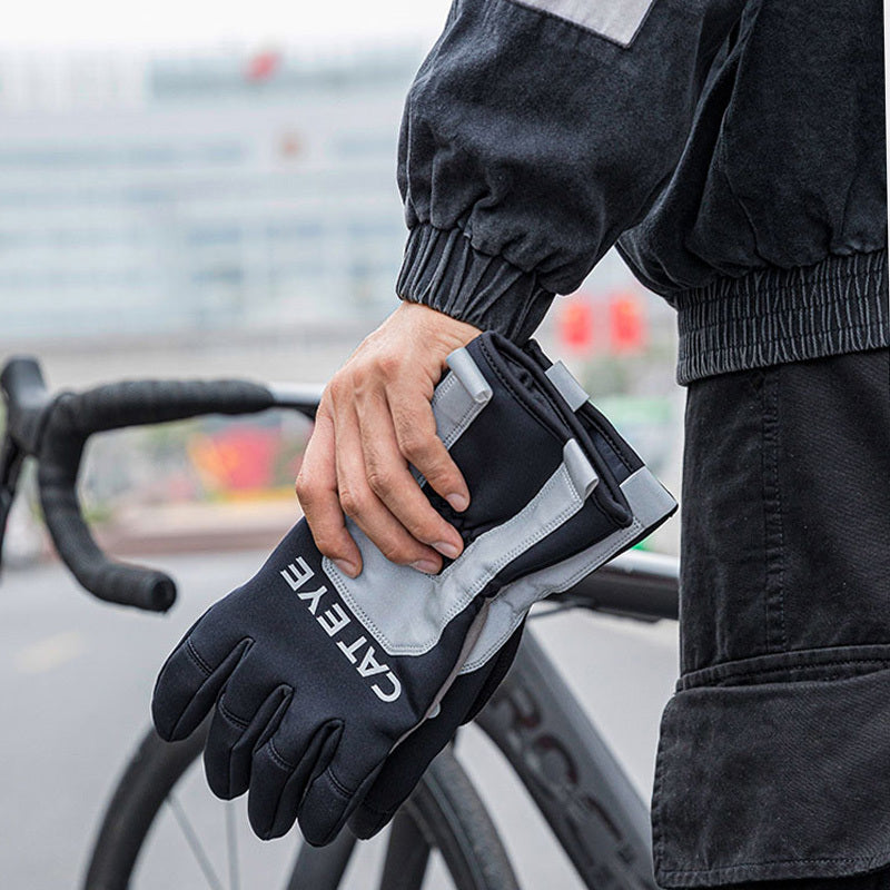Cycling gloves full finger men and women autumn and winter motorcycle bike gloves long finger