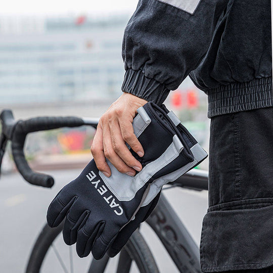 Cycling gloves full finger men and women autumn and winter motorcycle bike gloves long finger