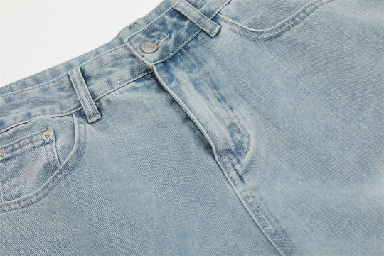 Fashion Work Clothes Denim Shorts Men