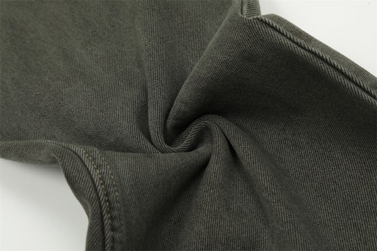 Worn Denim Straight-leg Trousers Men