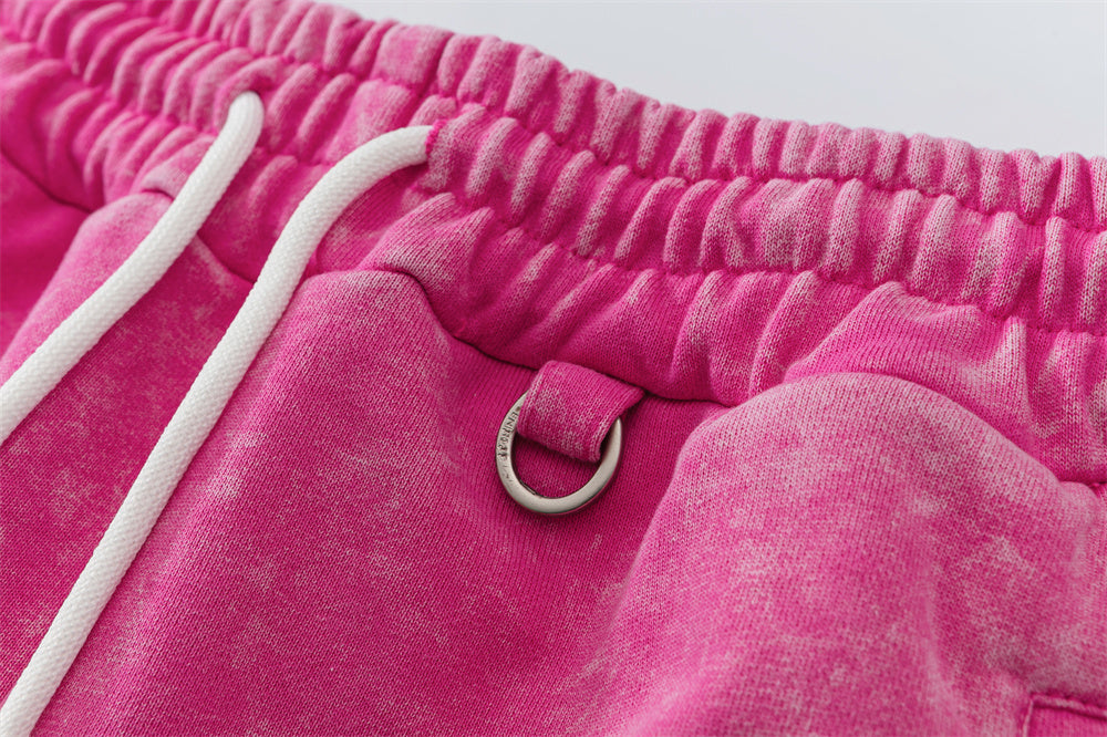 Washed And Worn Leisure Men Trousers