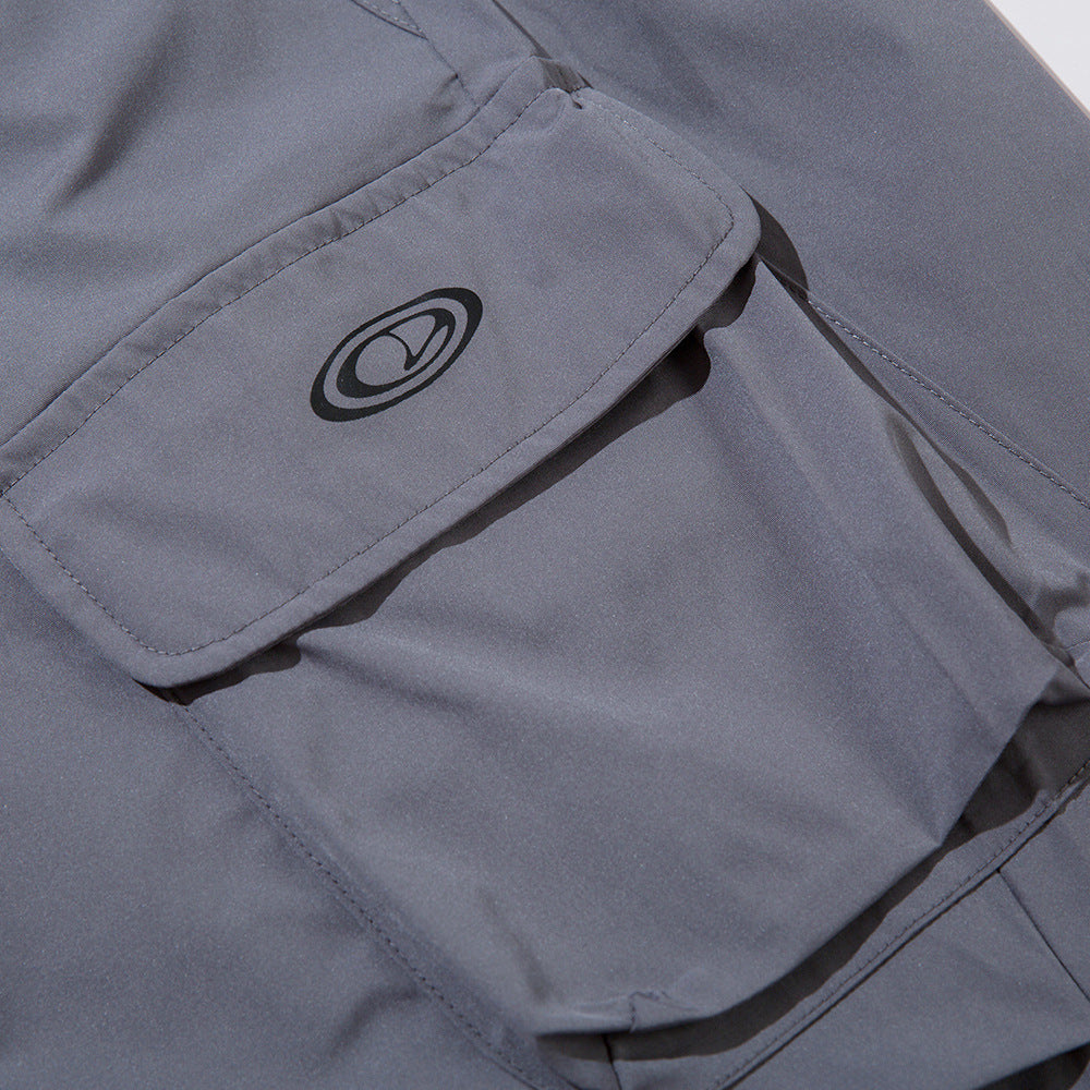Solid Color Casual Trousers For Men