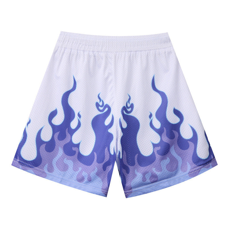 American Shorts Four-point Flame Men
