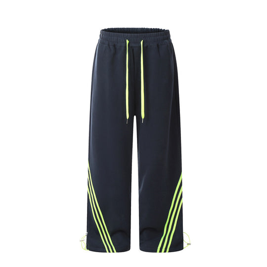 Fashion Individual Casual Straight-leg Trousers Men