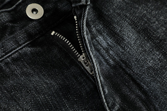 Retro Washing Water Denim Shorts Men