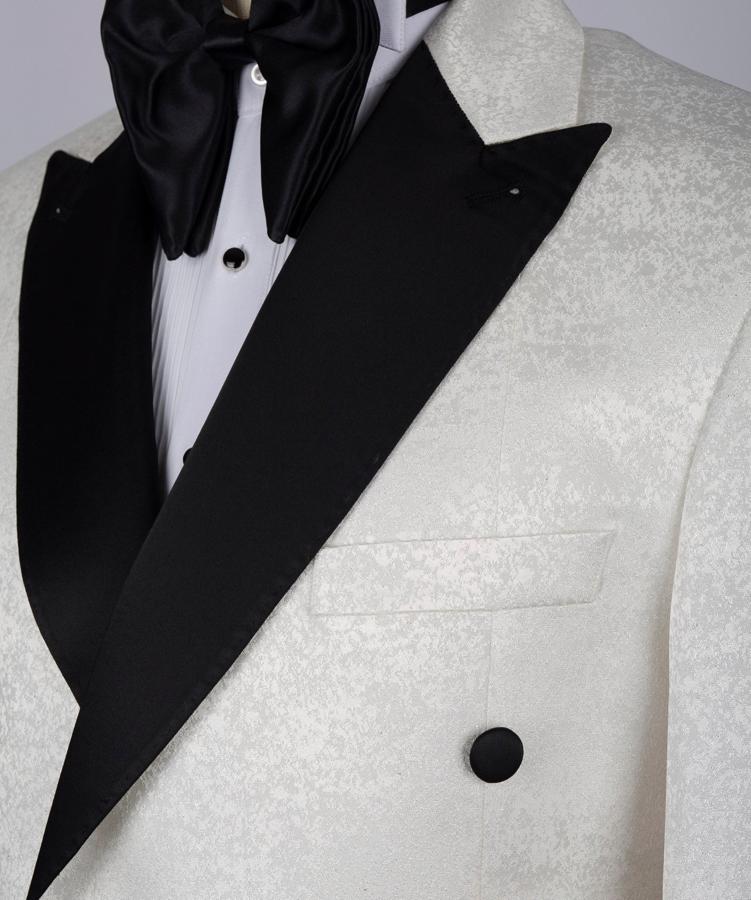 Slashed Tuxedo Suit