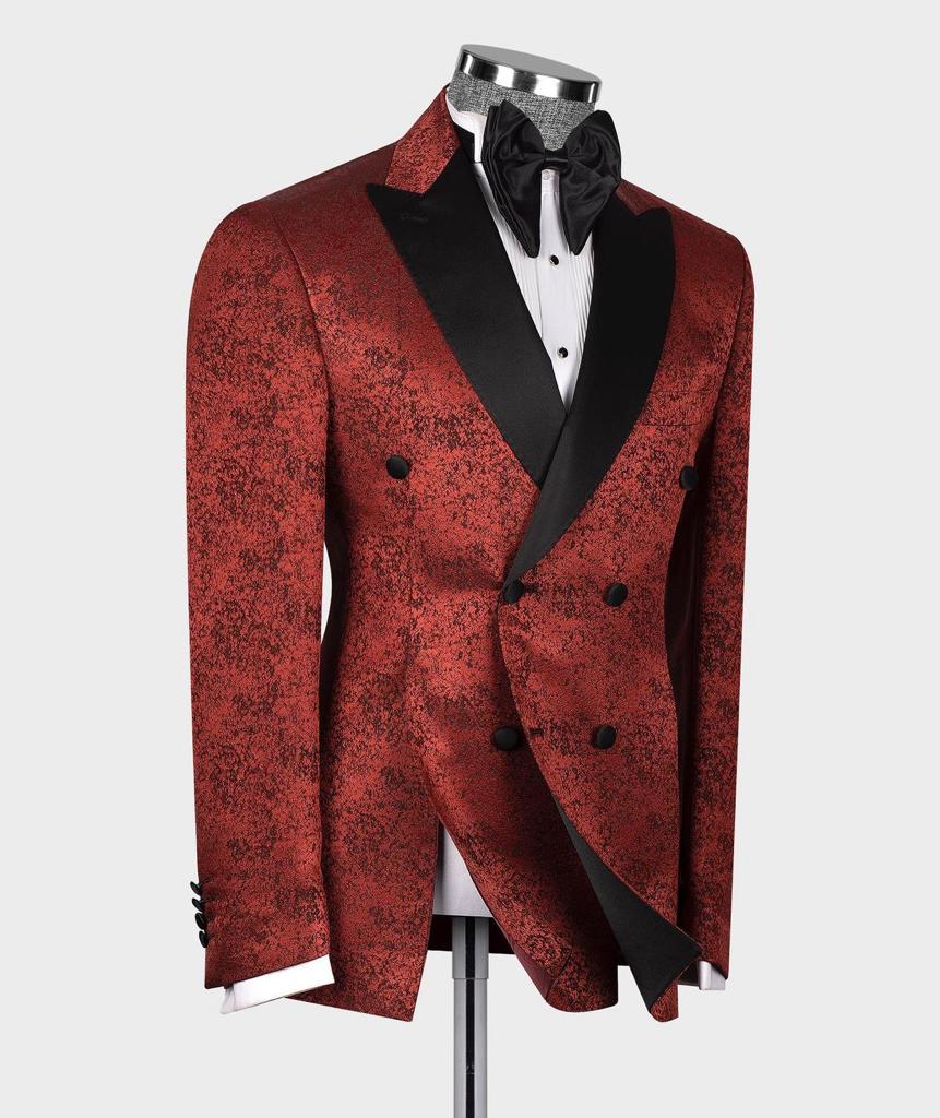 Slashed Tuxedo Suit