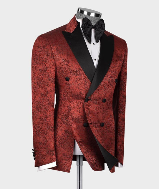 Slashed Tuxedo Suit