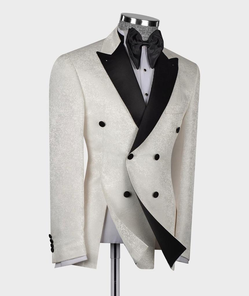 Slashed Tuxedo Suit