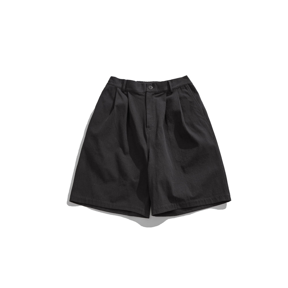 Japanese Street Solid Color Shorts For Men And Women