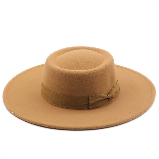 Top Hat Men And Women Concave Black Top Hat Felt Hat