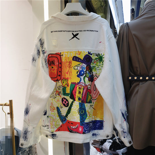 Cowboy Jacket For Women In Early Autumn Loose Fitting